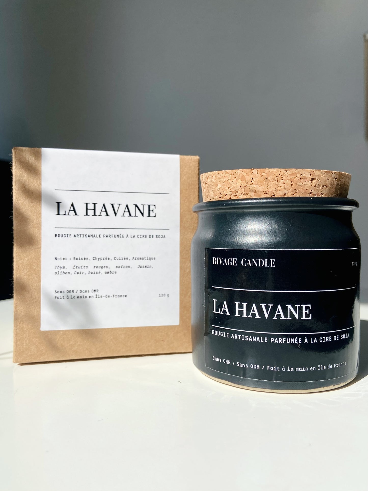 Bougie Artisanale Parfumée La Havane